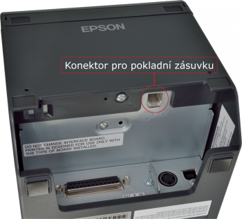 Tiskárna EPSON TM-T20III, řezačka, USB + serial (RS-232), černá  - 7